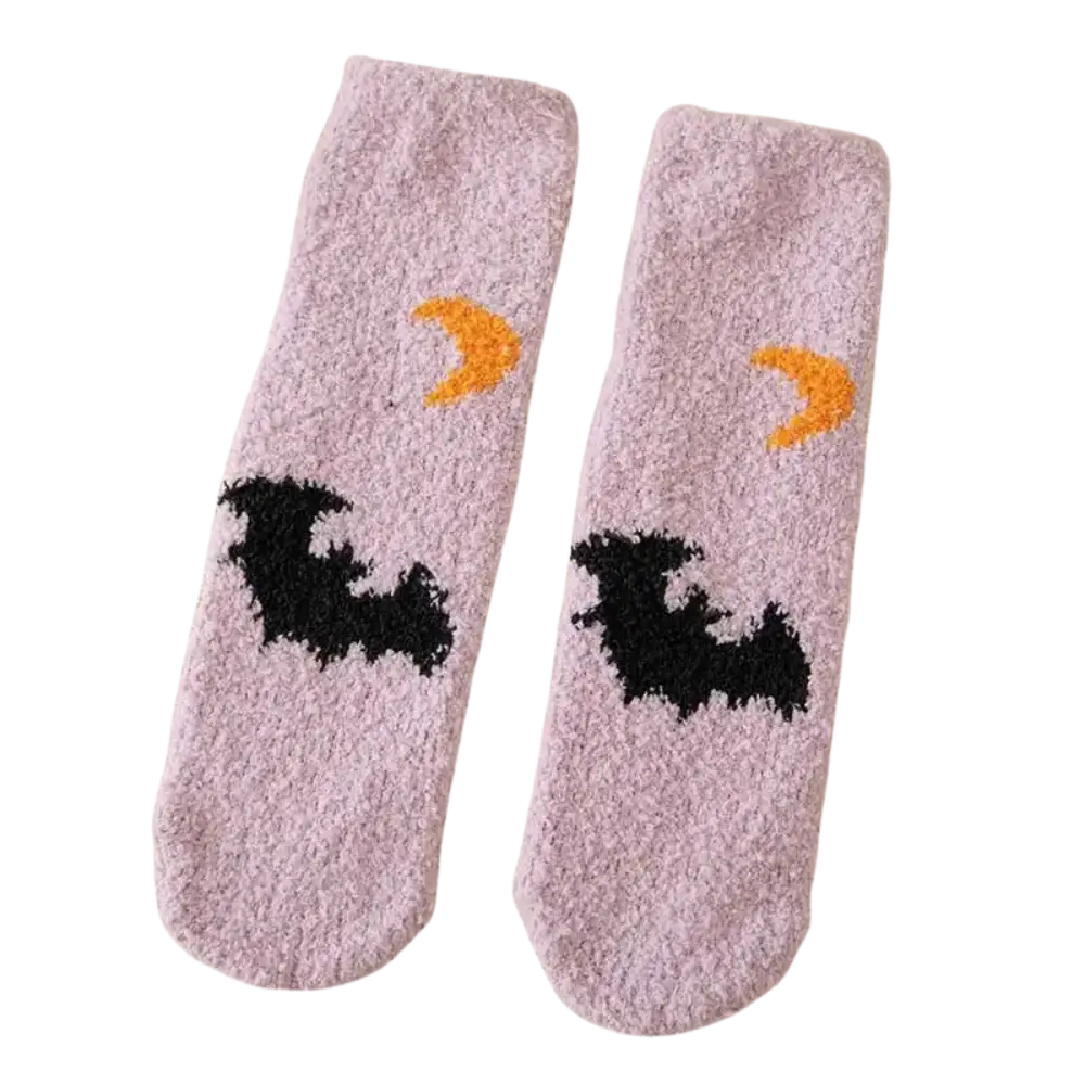 Bat Socks Purple / One Size