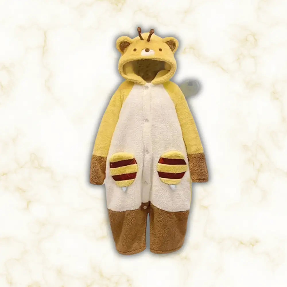 Bear Bee One Piece Pajama