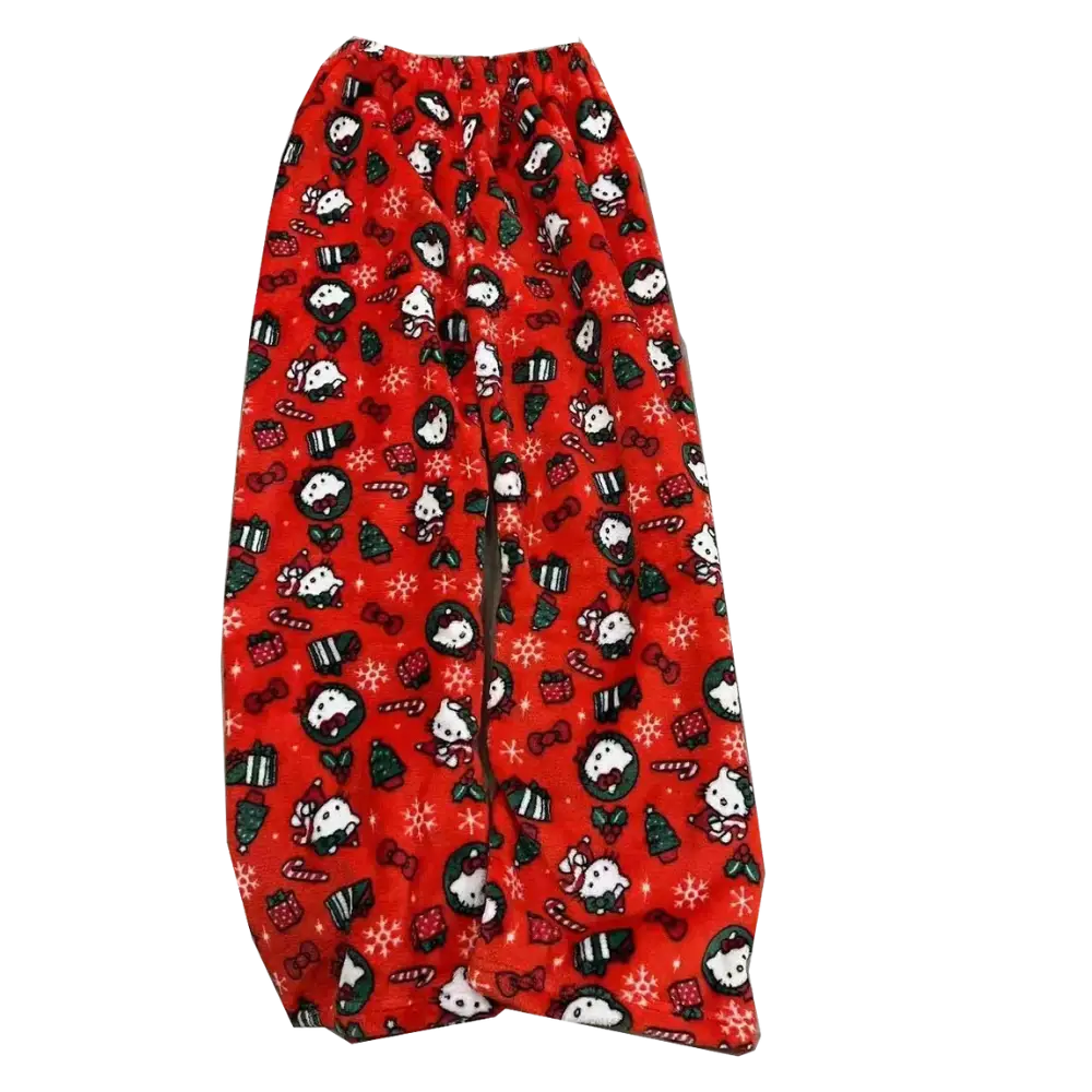 Christmas Hello Kitty Pajama Pants