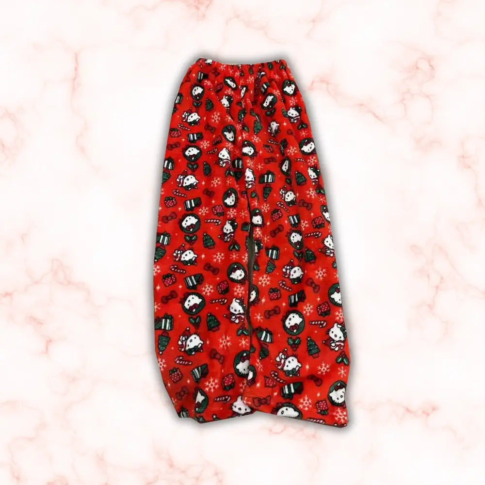 Christmas Hello Kitty Pajama Pants