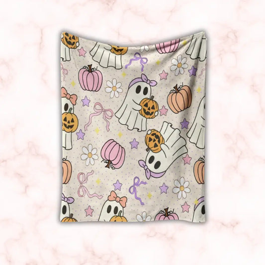 Cute Ghost Blanket