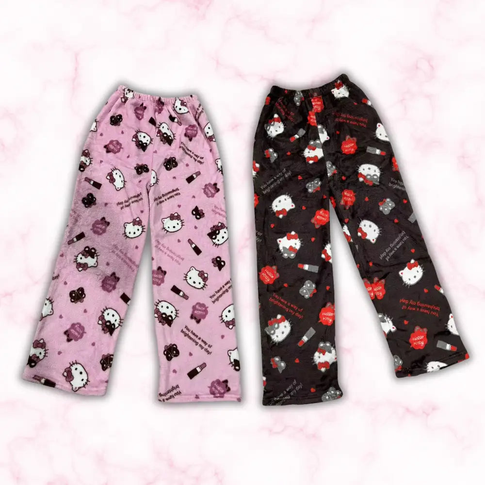 Lip Gloss Hello Kitty Pajama Pants