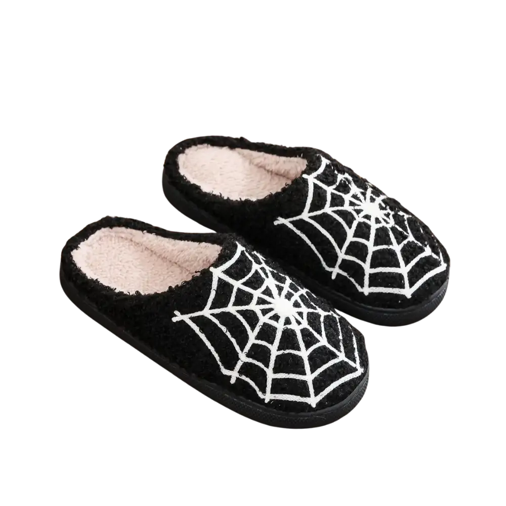 Spider Web Slippers