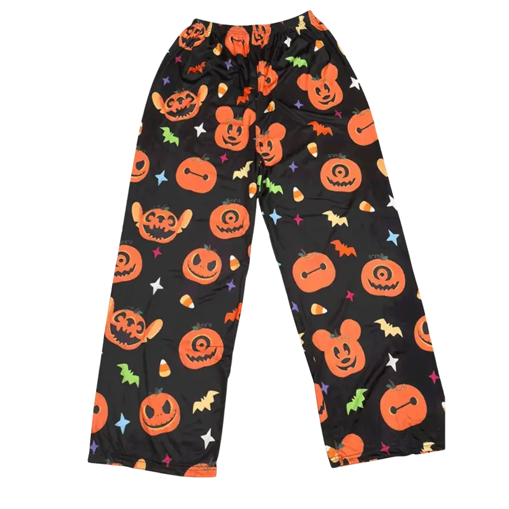 Stitch Spooky Pajama Pants - Black / M