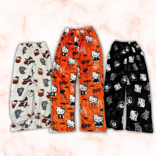Spooky Hello Kitty Pajama Pants