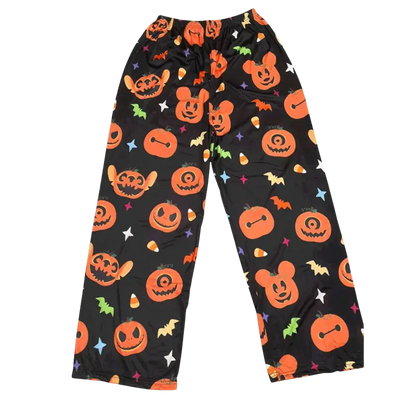 Stitch Spooky Pajama Pants - Black / M